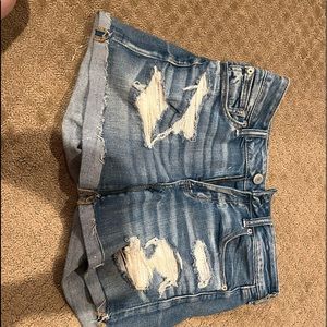 American eagle jean shorts